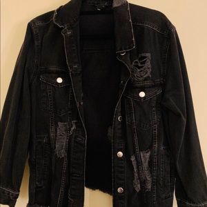 Black Jean Jacket